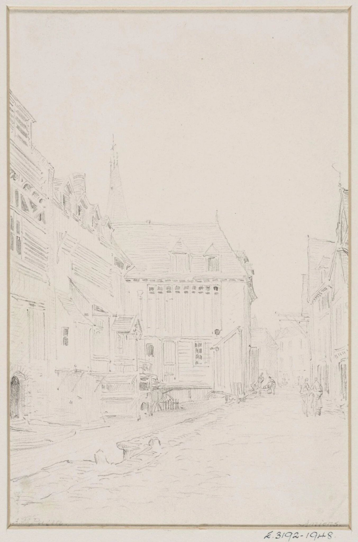 Topographical drawings, by A.W.N. Pugin, 1842