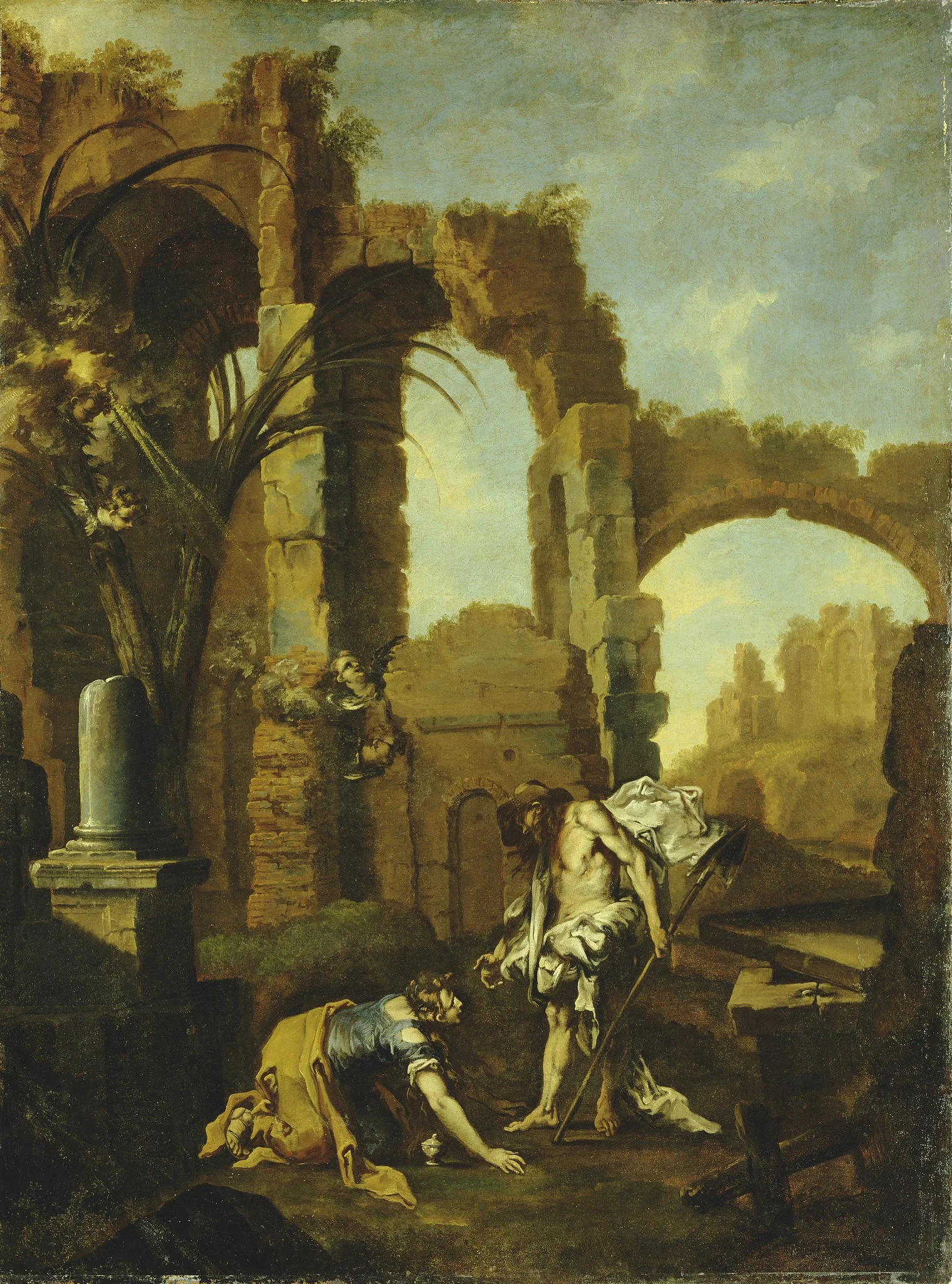 Noli Me Tangere, by Alessandro Magnasco, oil, 1707