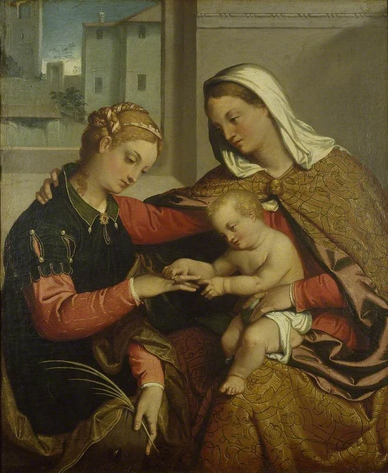 The Mystic Marriage of St Catherine