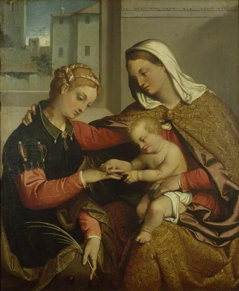 The Mystic Marriage of St Catherine