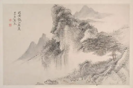 清　惲壽平　倣宋元山水圖　冊|Landscapes in the manner of Song and Yuan masters