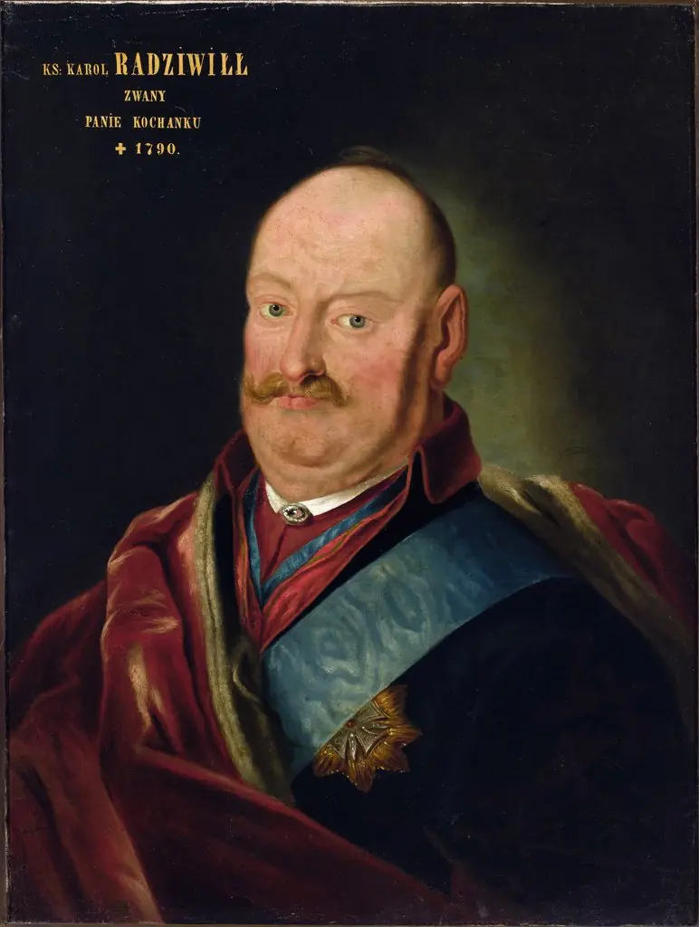 Portrait of Karol II Stanisław Radziwiłł (1734–1790) nicknamed “Panie Kochanku”