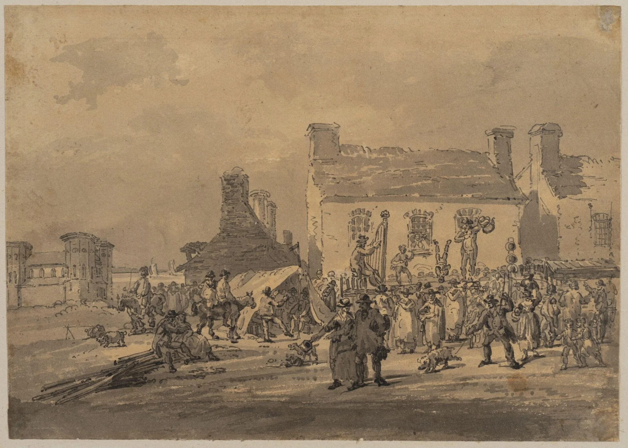 Village Fair, with mountebanks