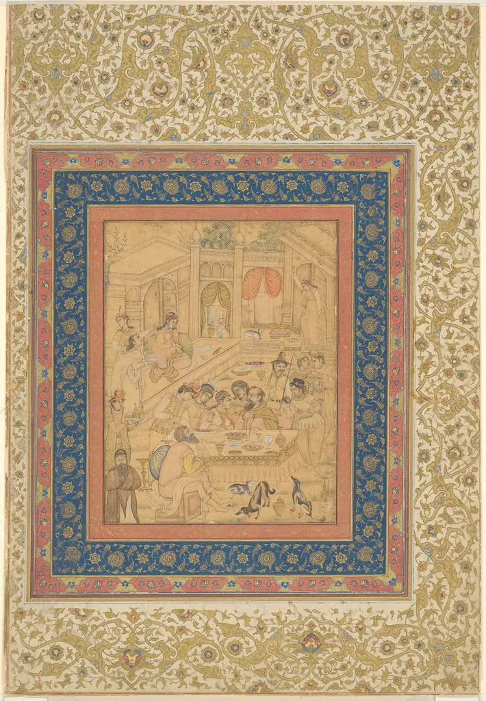 European Banquet Scene