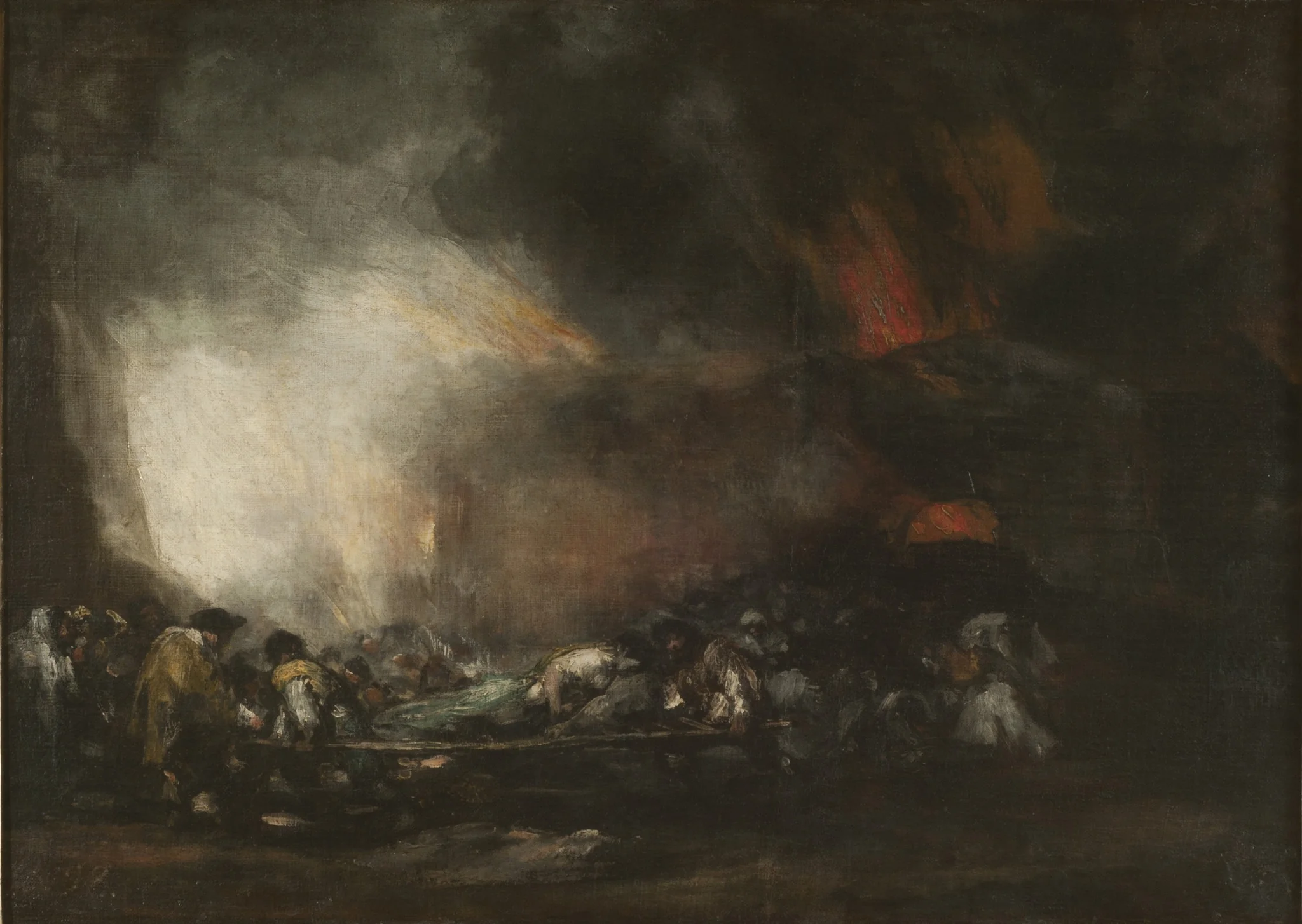 Fire of a Hospital