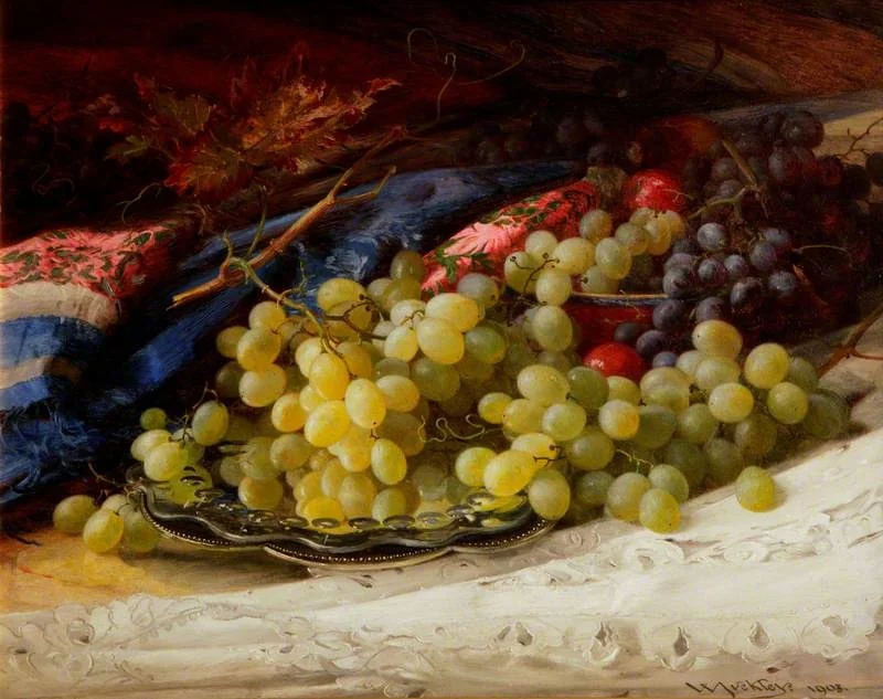 Muscats, by William Jabez Muckley, oil, 1903