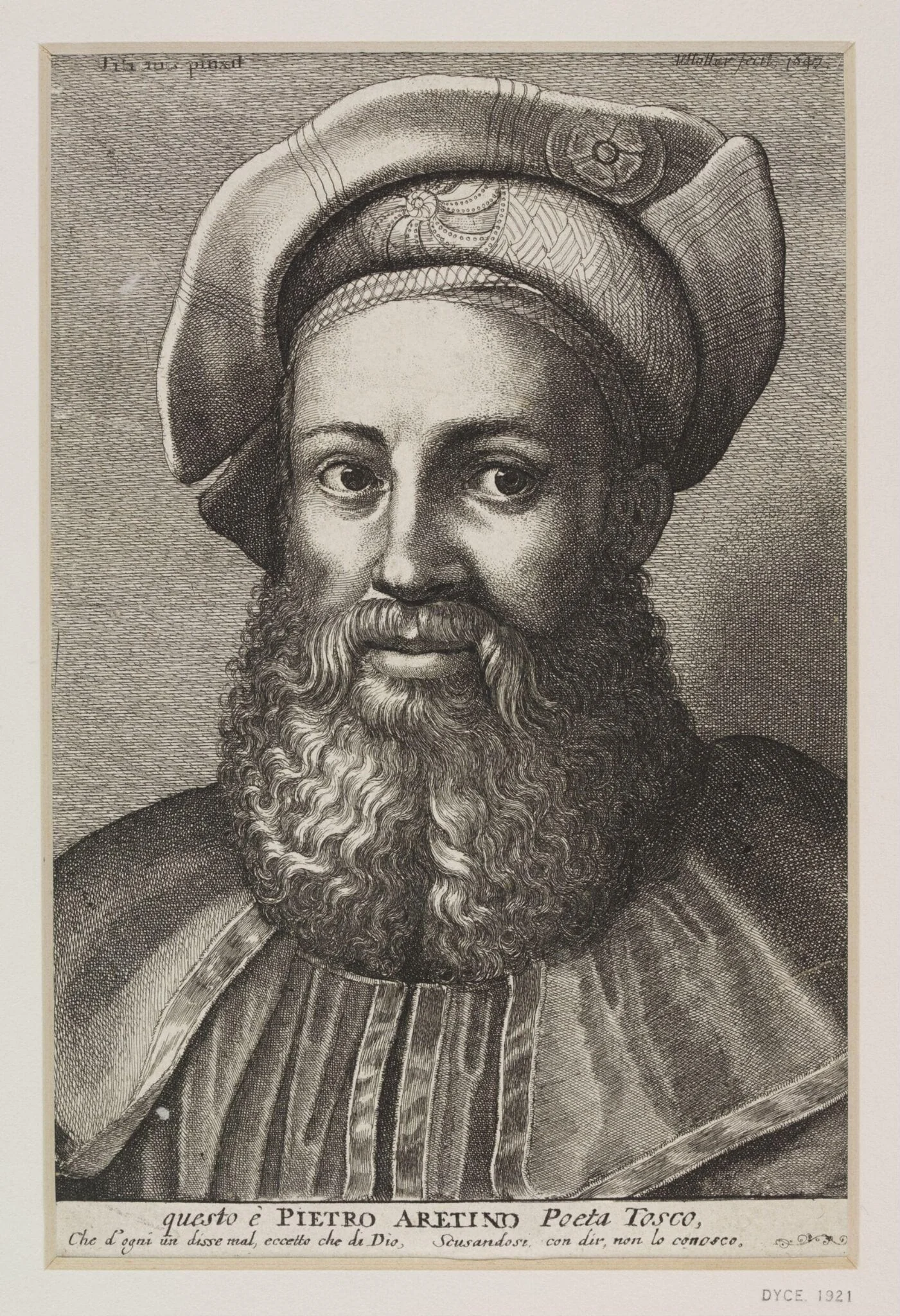 Portrait of Pietro Aretino