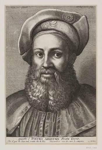Portrait of Pietro Aretino