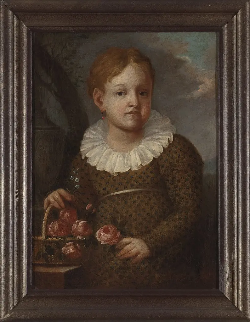 Posthumous portrait of Elżbietka Pade (1811–1818), daughter of Elżbieta and Marcin