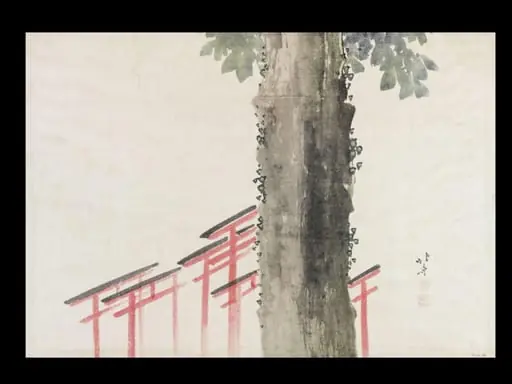 Giant Tree and Torii Gates