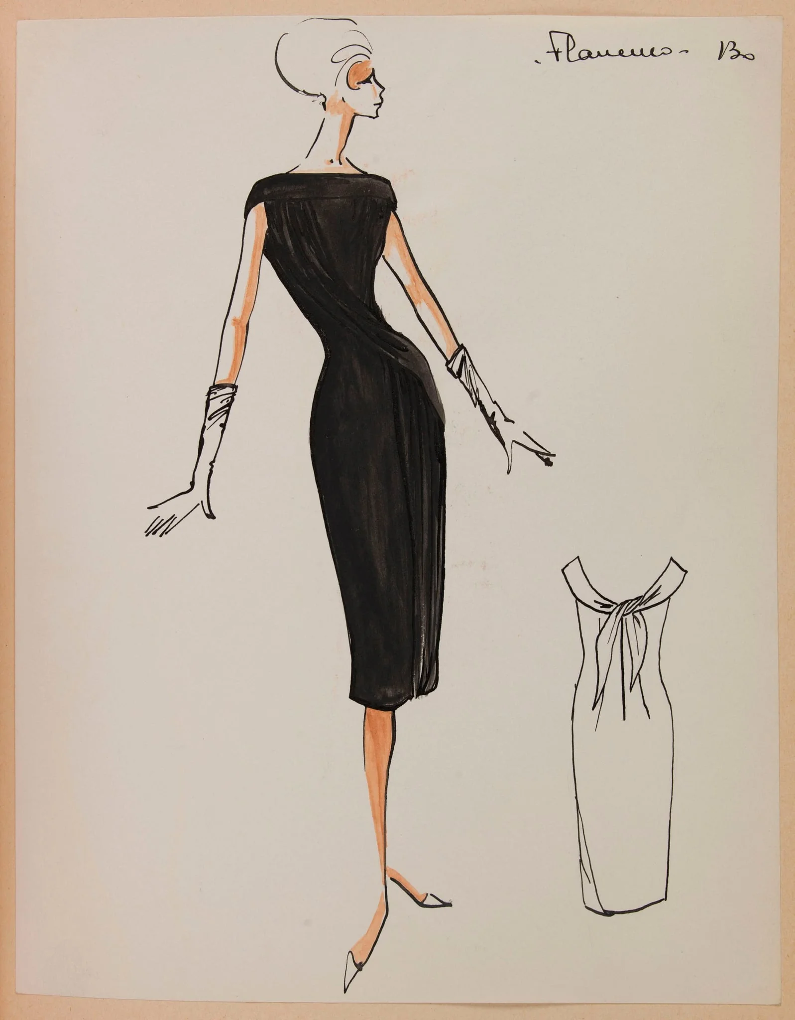 Flamenco, by Carven, 1958