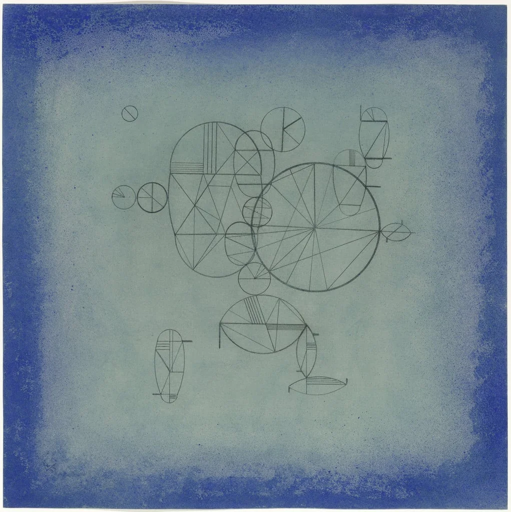 Untitled, by Wassily Kandinsky, watercolor, 1933