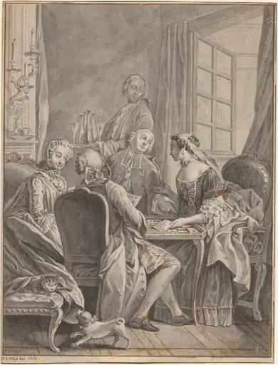 A Game of Cards [recto]