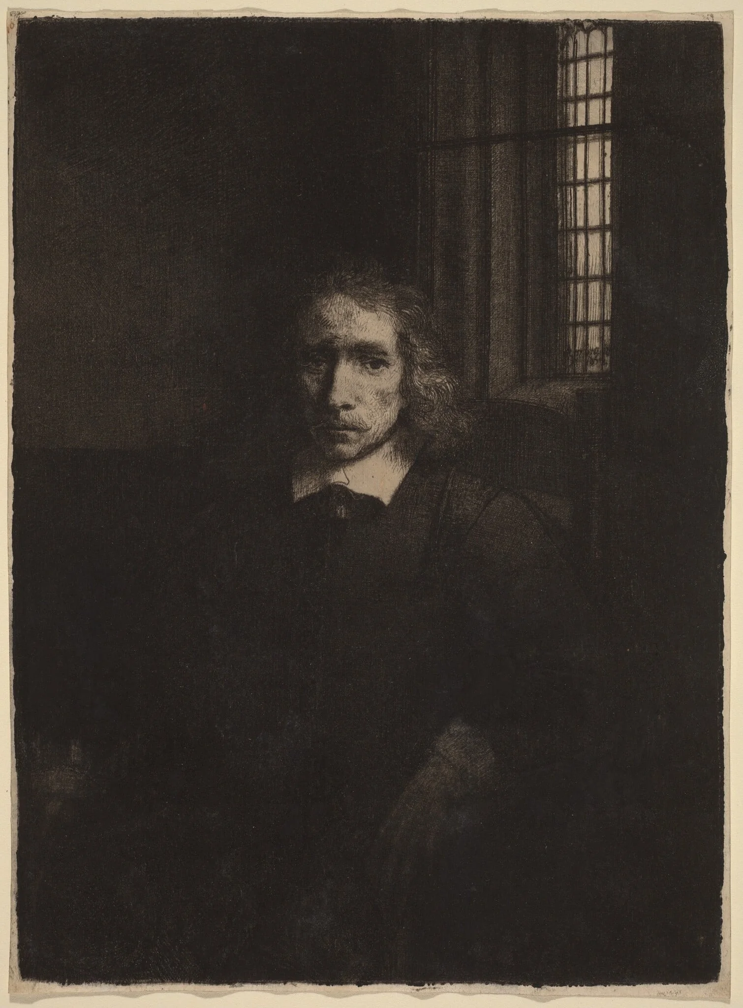 Jacob Haaringh (Young Haaringh) (Pieter Haaringh), by Rembrandt, ink, 1655