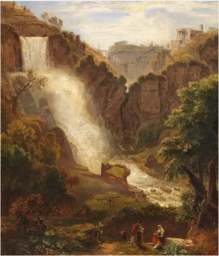 The Waterfall, Tivoli outside Rome