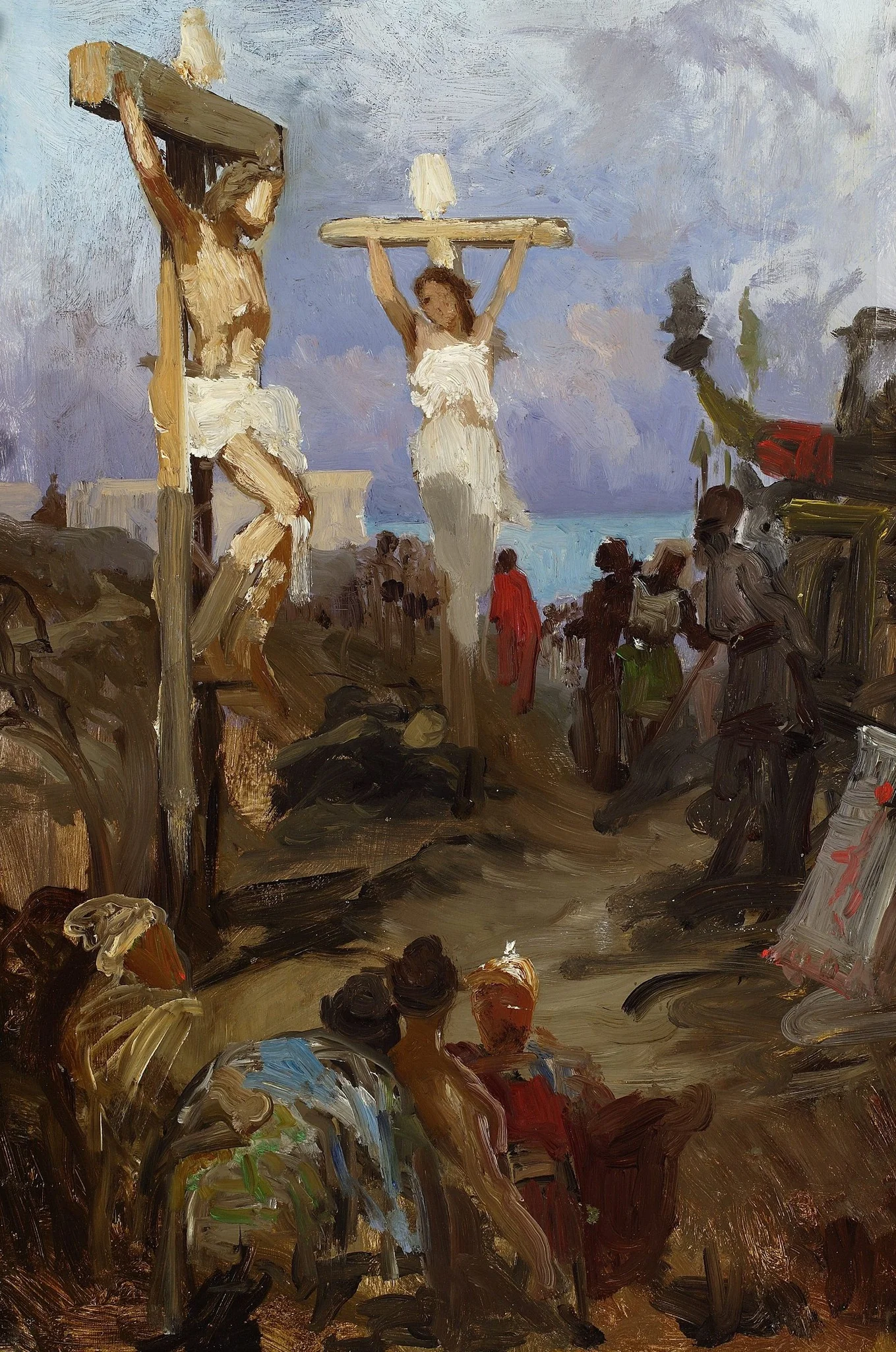 Christian Golgotha, sketch