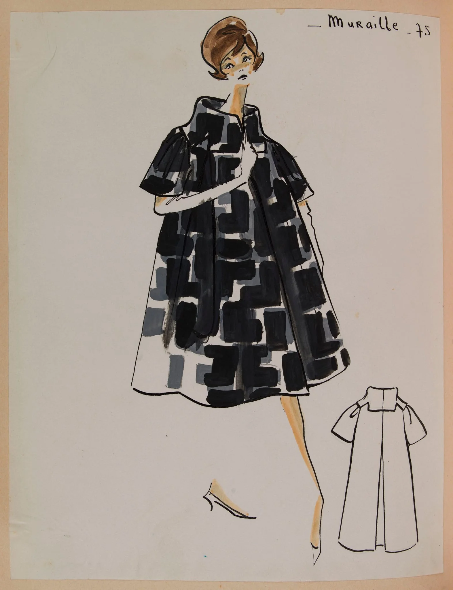 Muraille, by Carven, 1958