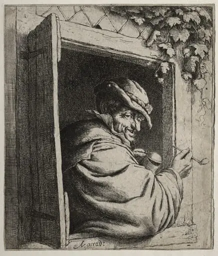 The Smoker at the Window
