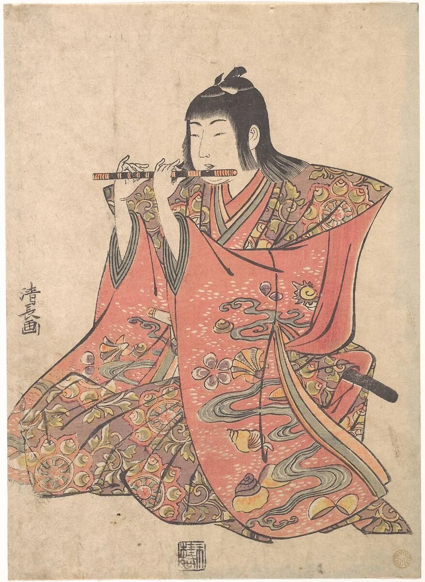 Untitled, by Torii Kiyonaga, ink, 1780