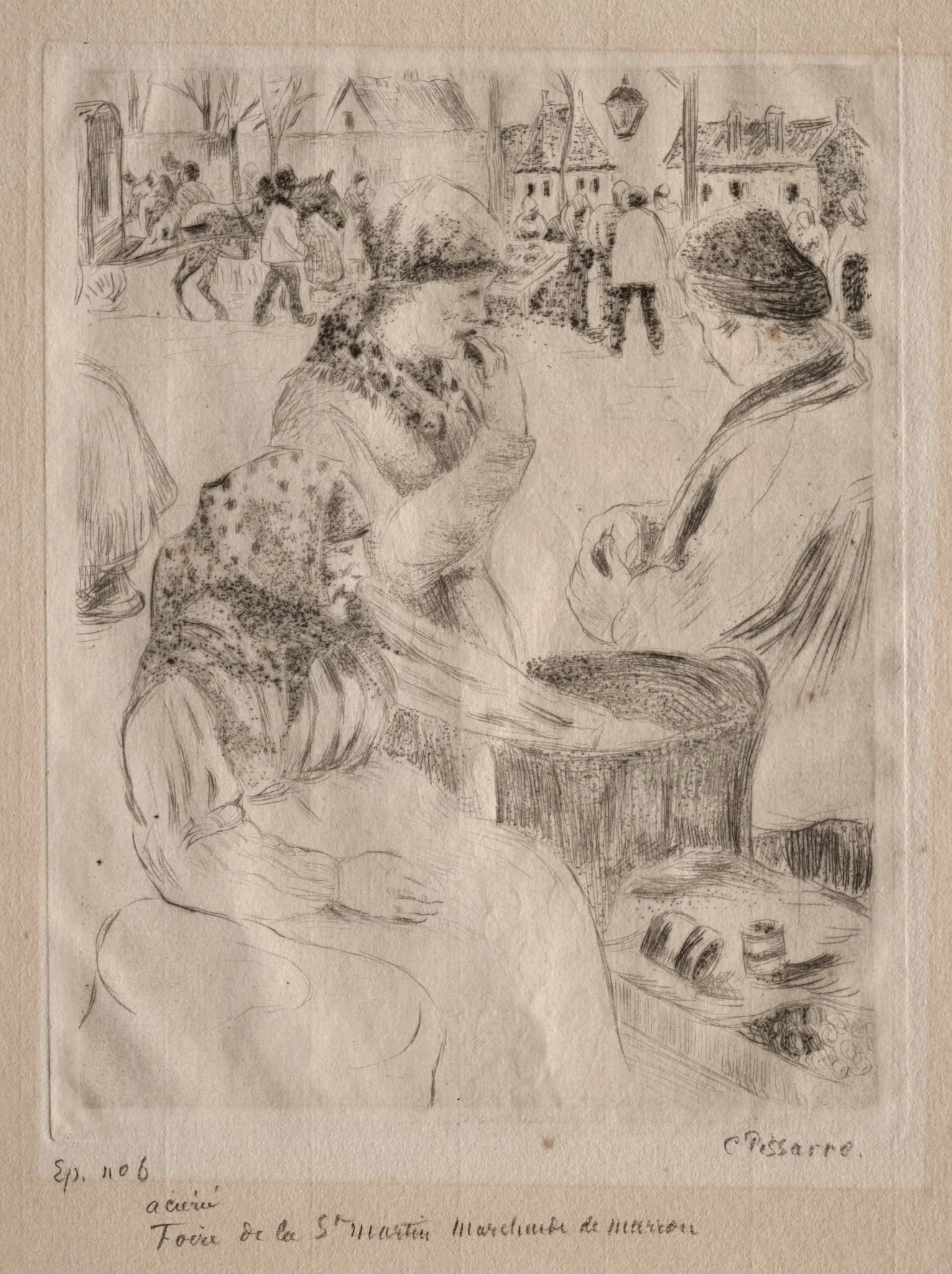 Chestnut Vendor, St. Martin's Day Fair (Pontoise)