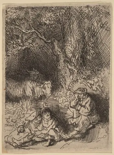 The Sleeping Herdsman