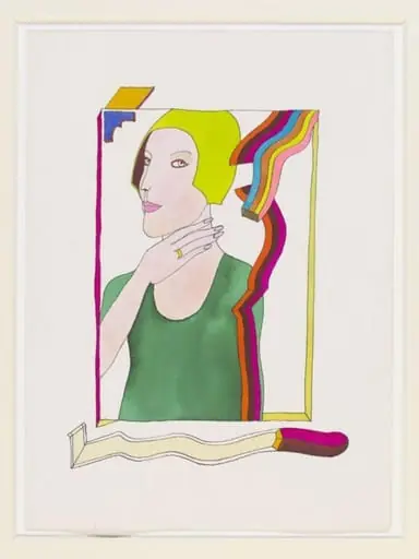 Woman in a Green Hat