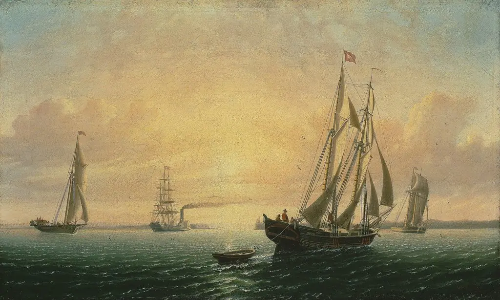 The Schooner Jane of Bath, Maine
