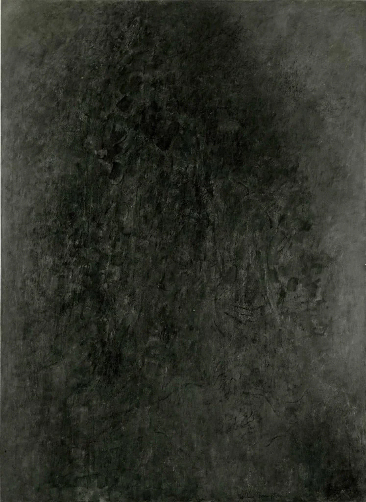Untitled, by Rollin Crampton, oil, 1950