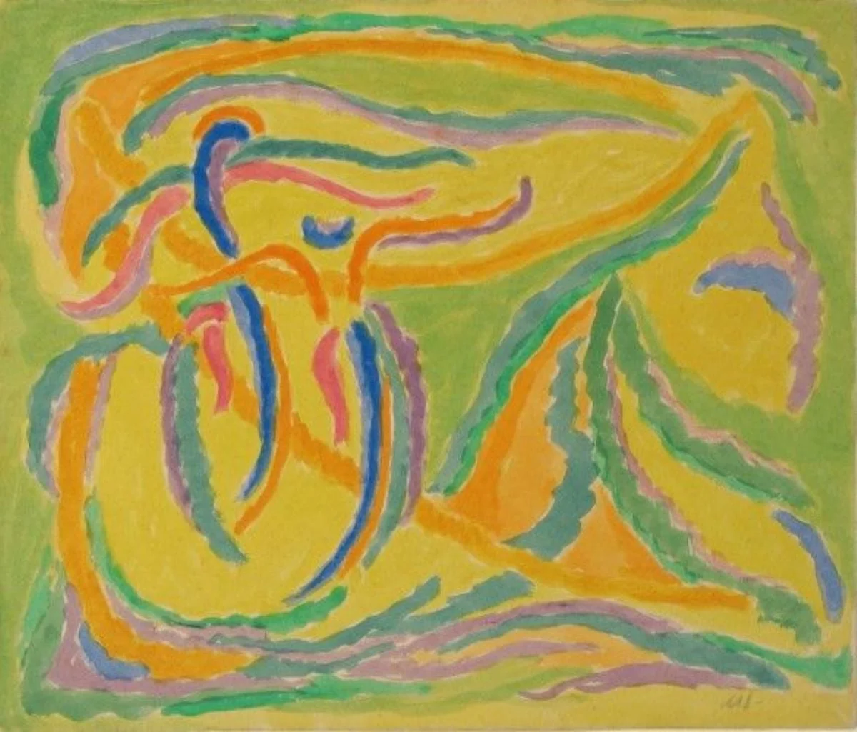 Compoziție - Dans, by János Mattis-Teutsch, unspecified