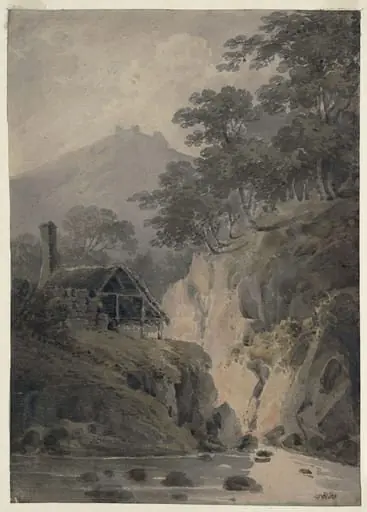 Rocky landscape in Cornwall