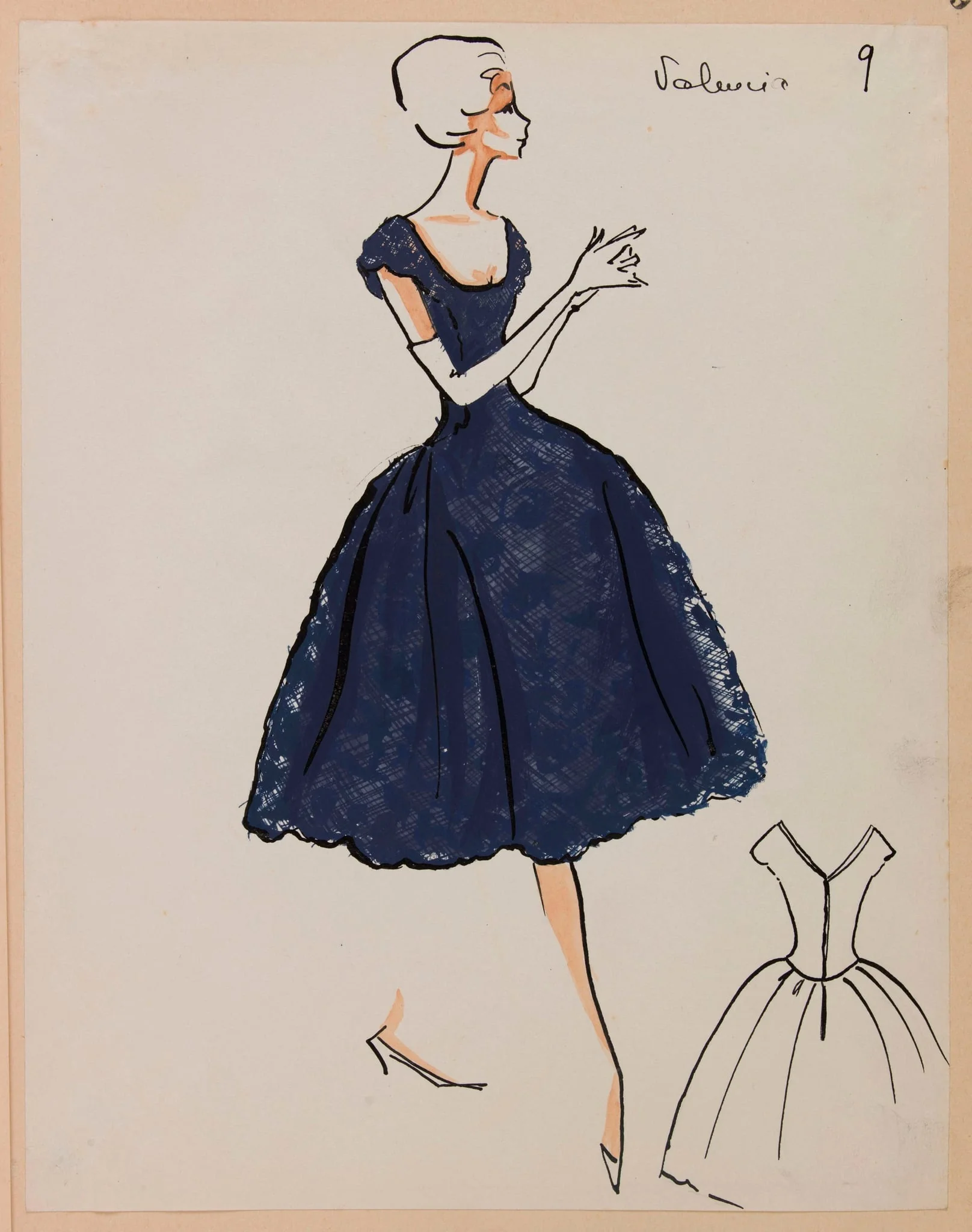 Valencia, by Carven, 1958