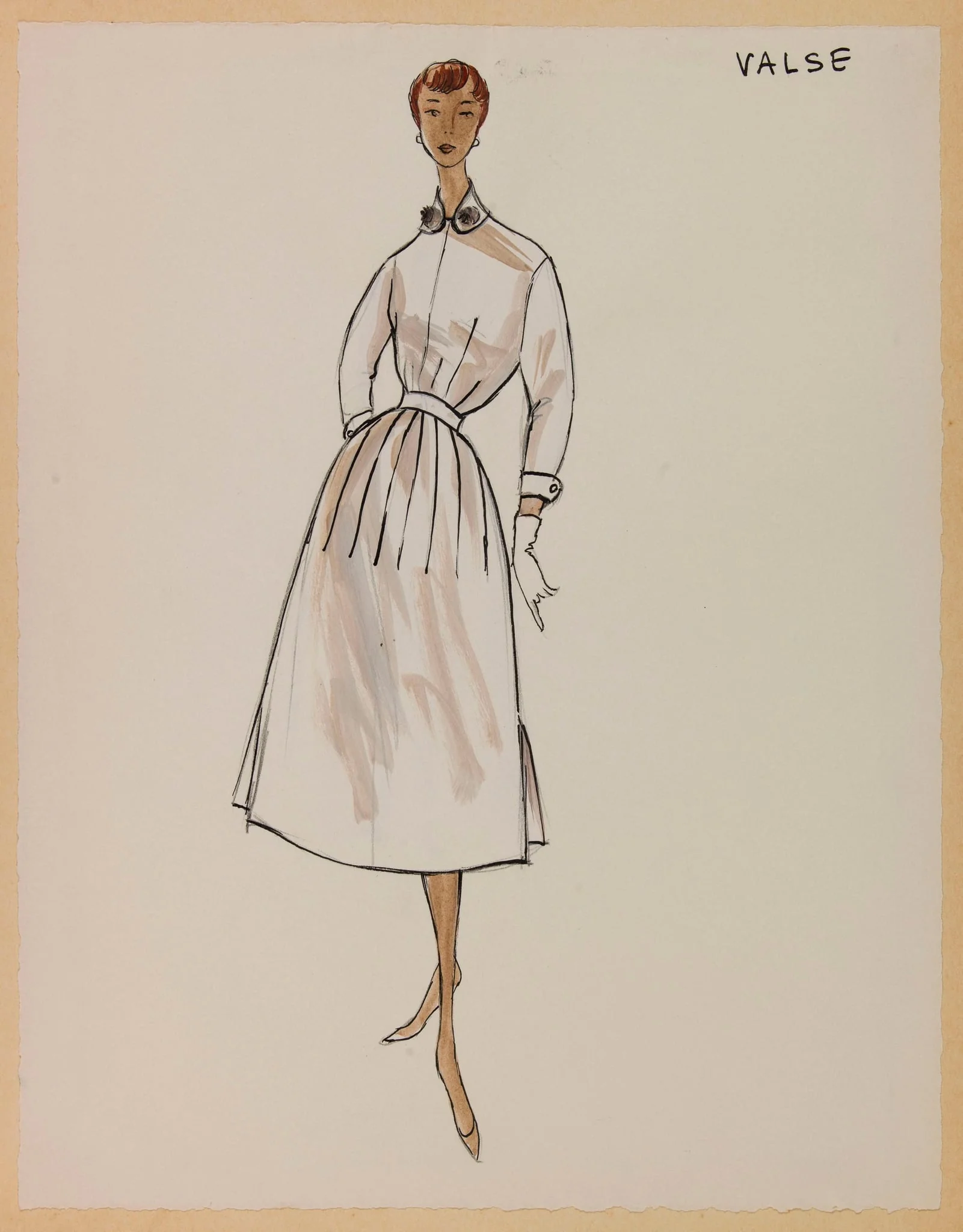 Valse, by Carven, 1956