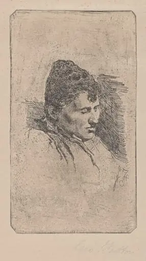 Portrait of the Artist's Second Wife (Ritratto della seconda moglie)
