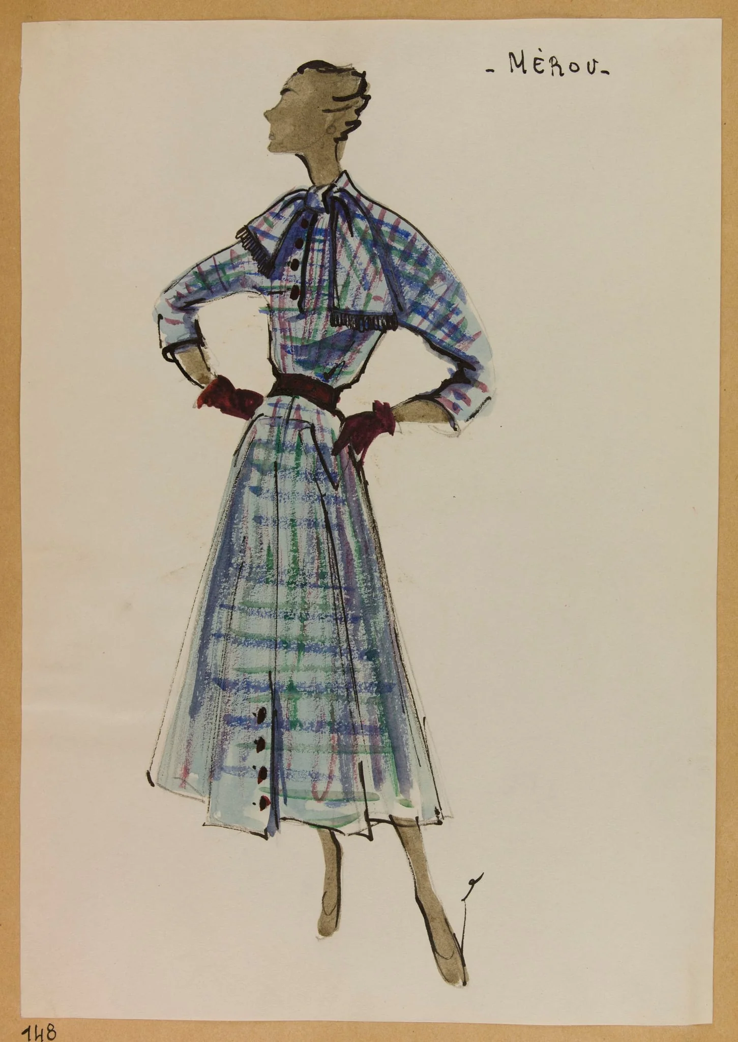 Mérou, by Marie-Louise Carven, 1952