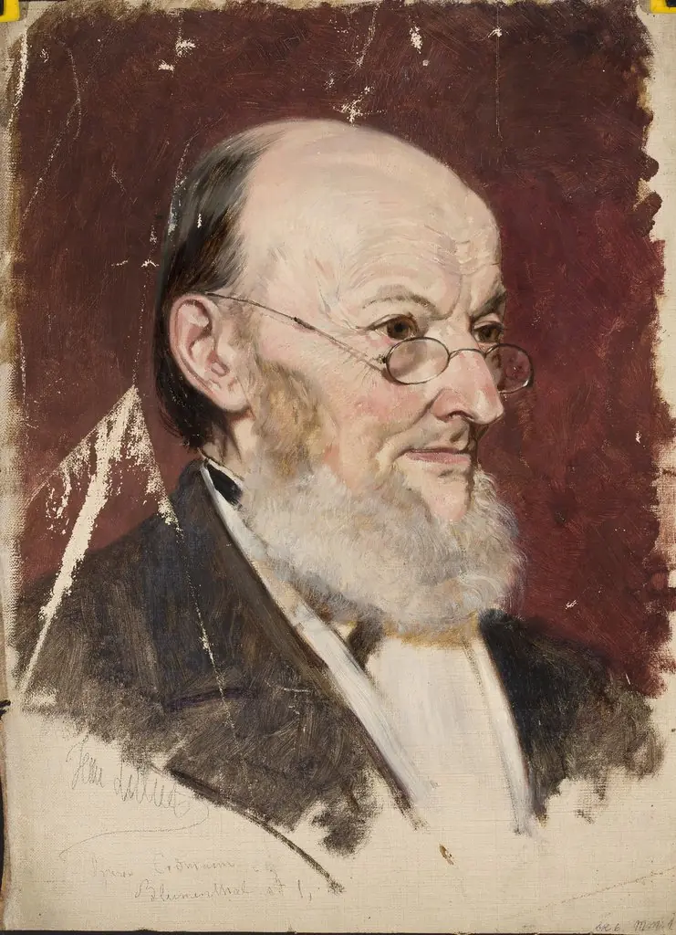 Portrait of an old man