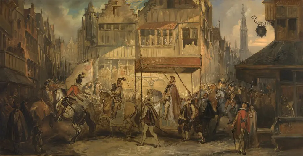 The Joyous Entry of the Duke of Anjou into Antwerp
