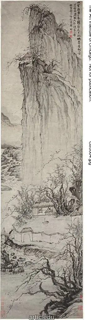 The Plum Blossom Studio in the style of Li Cheng