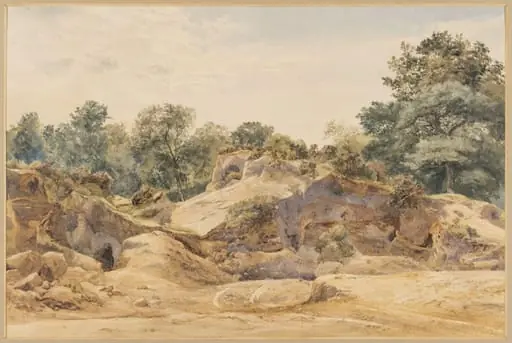 Gravel Pit at Hampstead, 1855