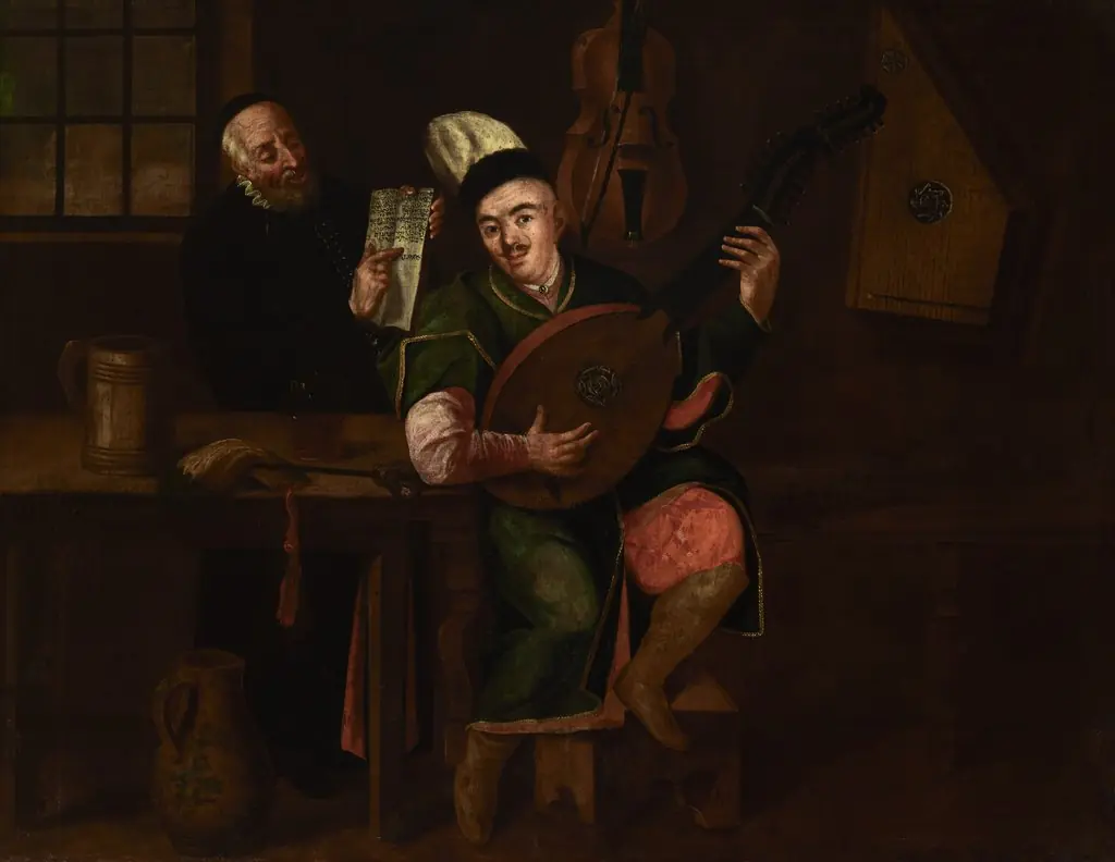 Bandura Player with a Jew