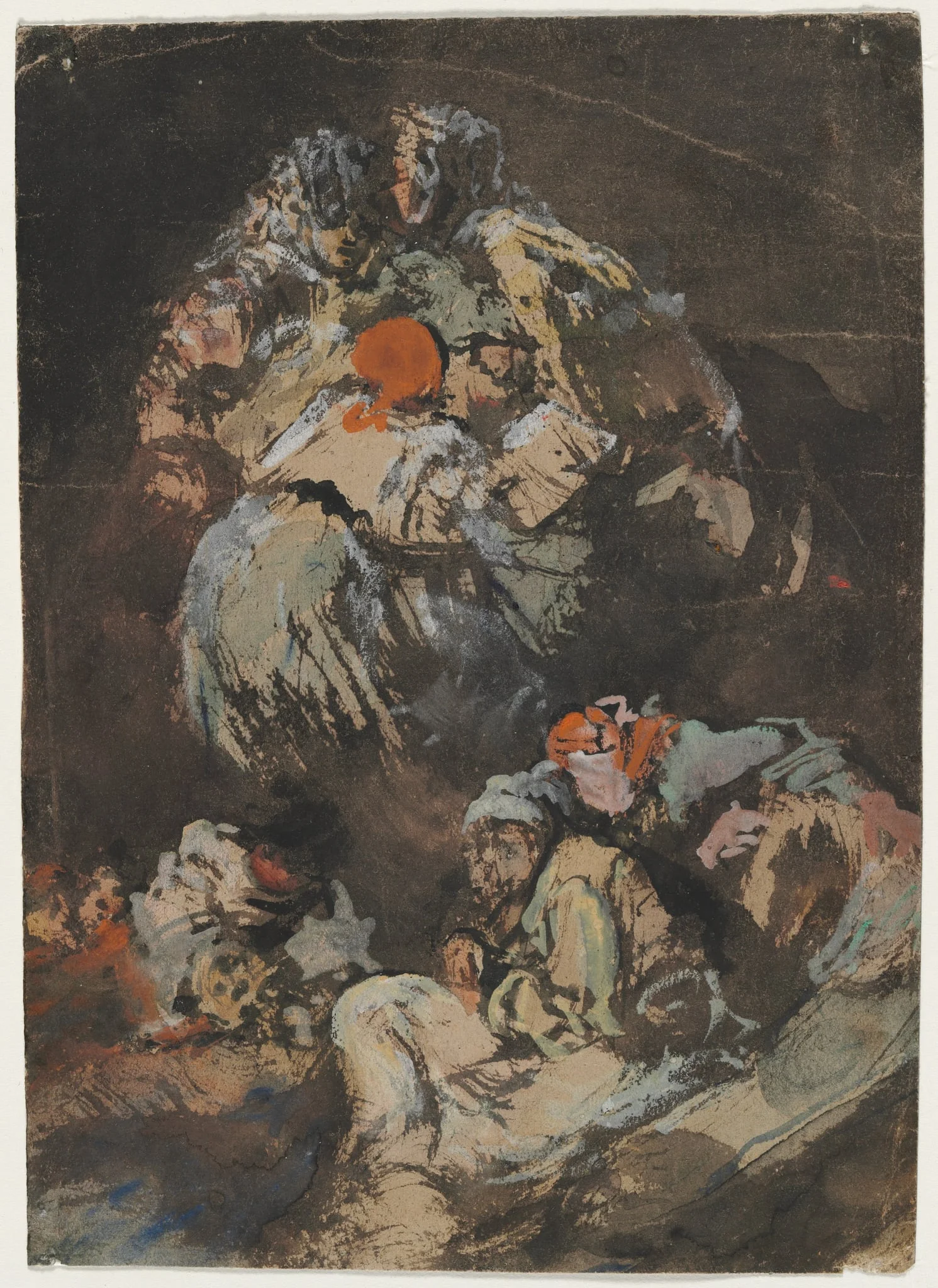 Figures, by Lucas Velázquez, 1855