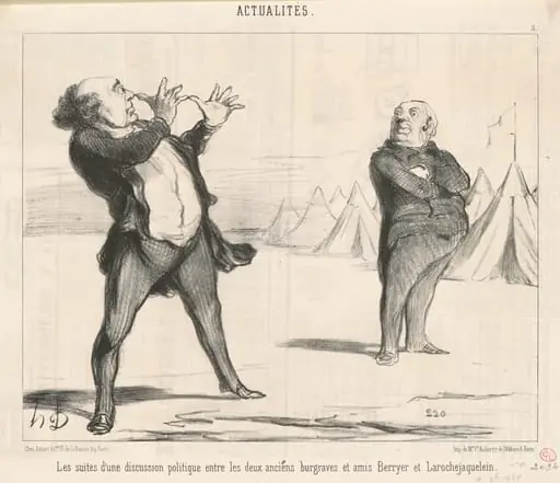 Les suites d'une discussion politique ...