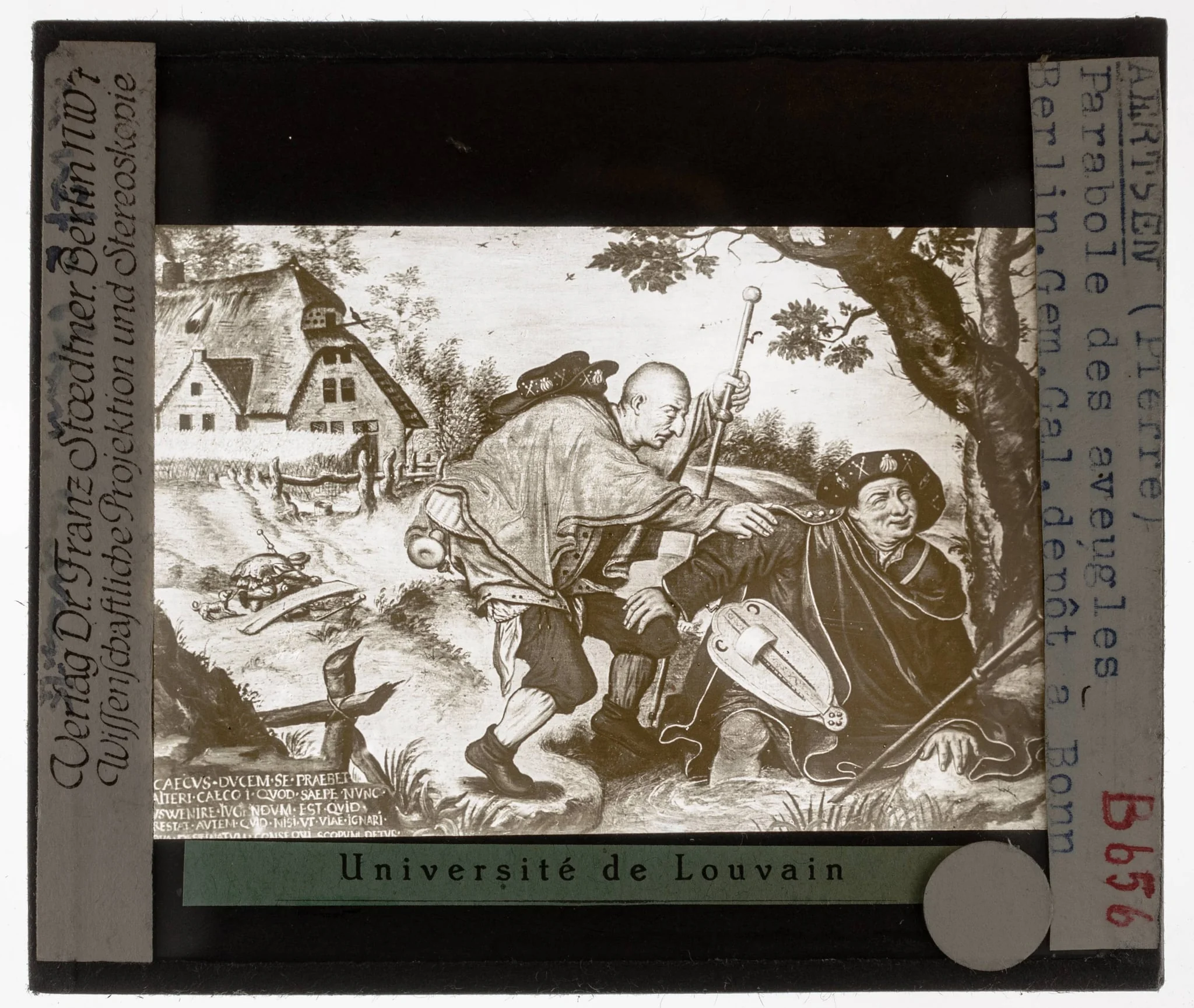 Hieronymus Bosch (after). Parable of the Blind, by Hieronymus Bosch, unspecified, 1750
