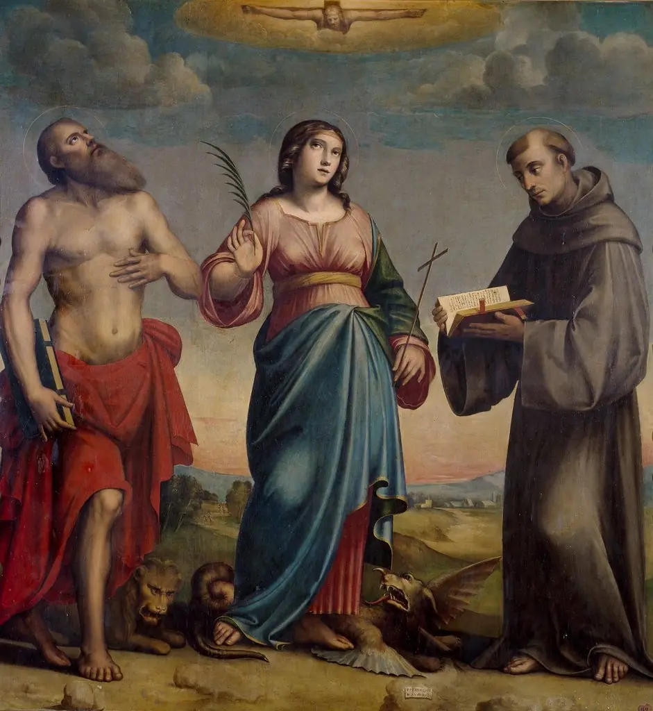 San Jerónimo, Santa Margarita y San Francisco