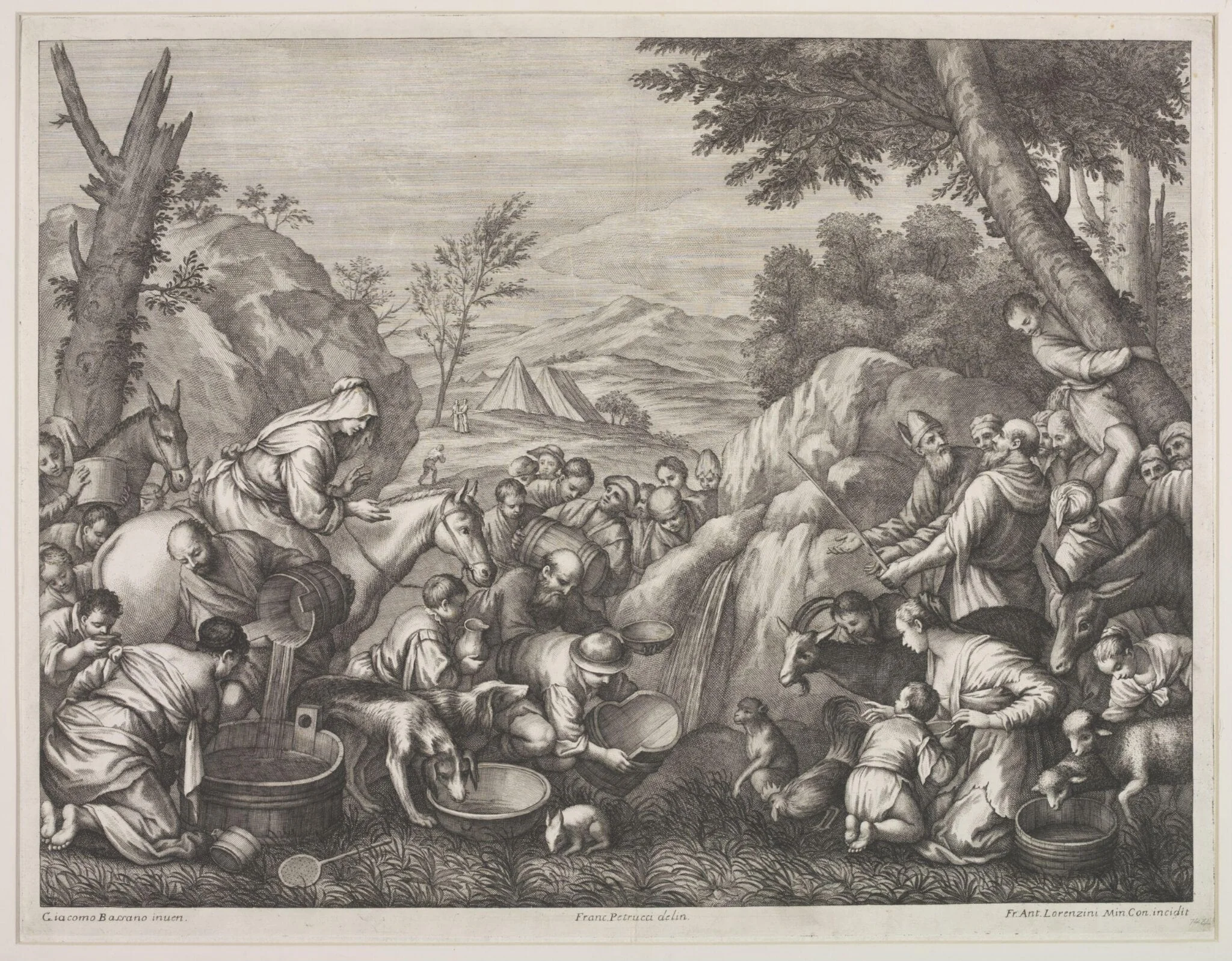 Moses Striking the Rock
