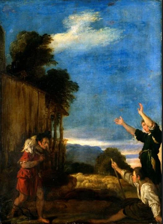 The parable of the lost sheep, by Domenico Fetti, oil, 1620