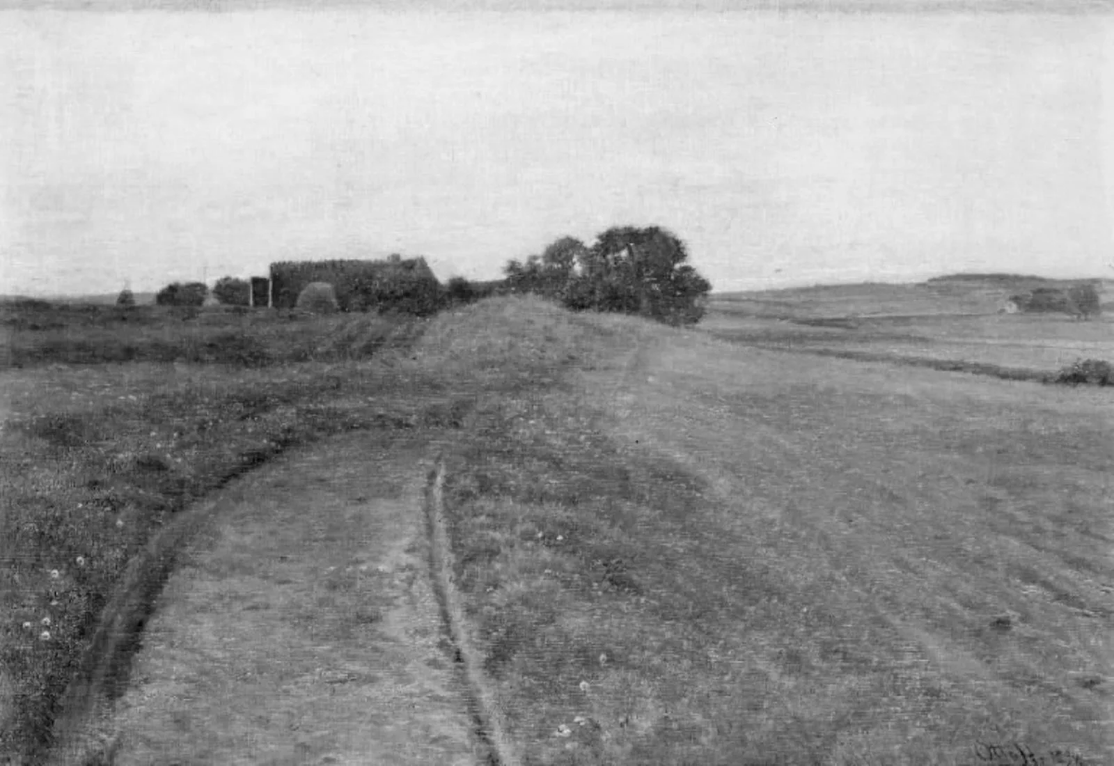 Aftenlandskab, by Unknown, 1894