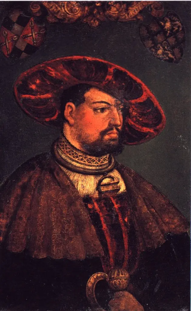 Painting of Eitelfriedrich III von Zollern (1520)