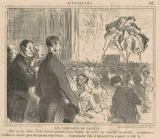 Les comédiens de société