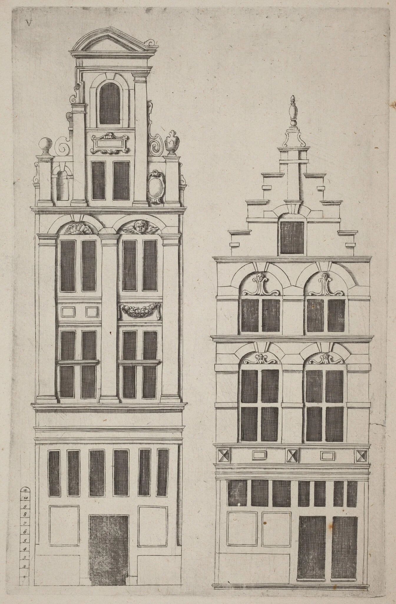 Dutch Facade Elevation: pl. 5