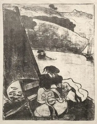 Les Bretonneries: The Return from the Pilgrimage (Le Retour du Pardon)